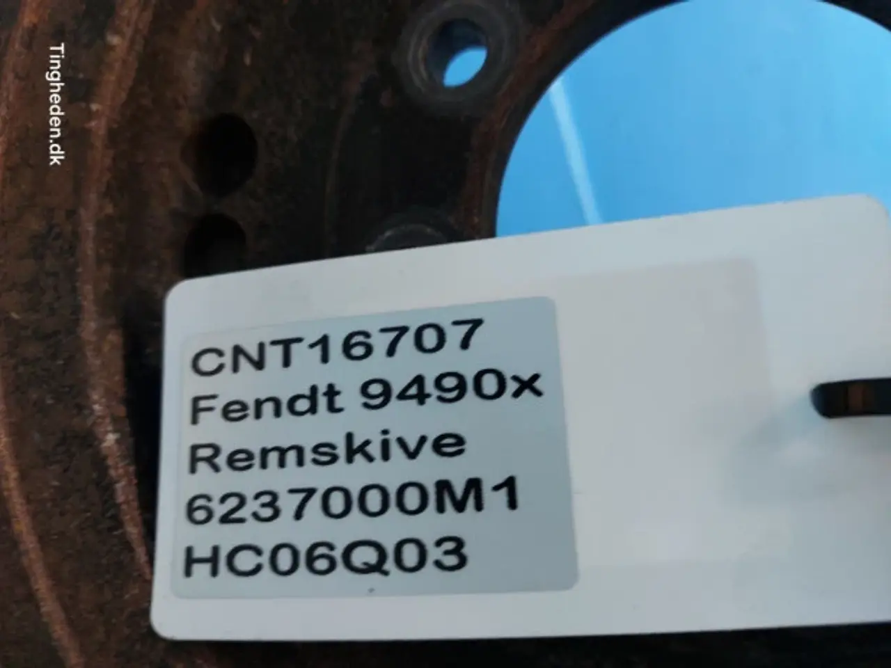 Billede 13 - Fendt 9490X Remskive 6237000M1