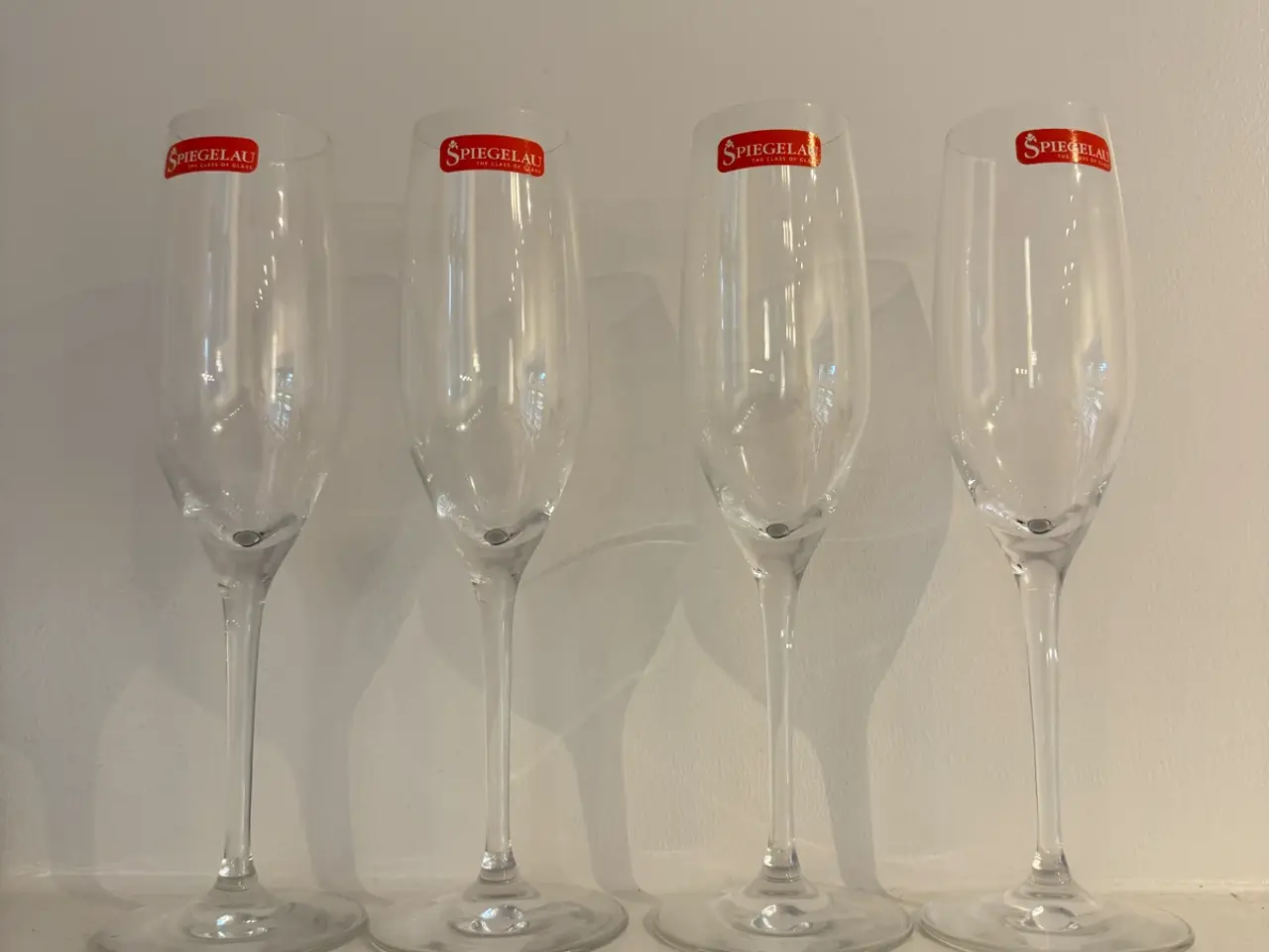 Billede 1 - SPIEGELAU helt nye champagne glas