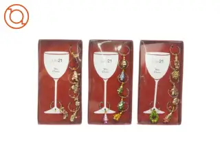 Wine charms fra Suite21 (str. 6 stk. pr. pakke)