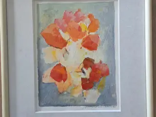Original svensk akvarel af Rafael Norrman (1990)