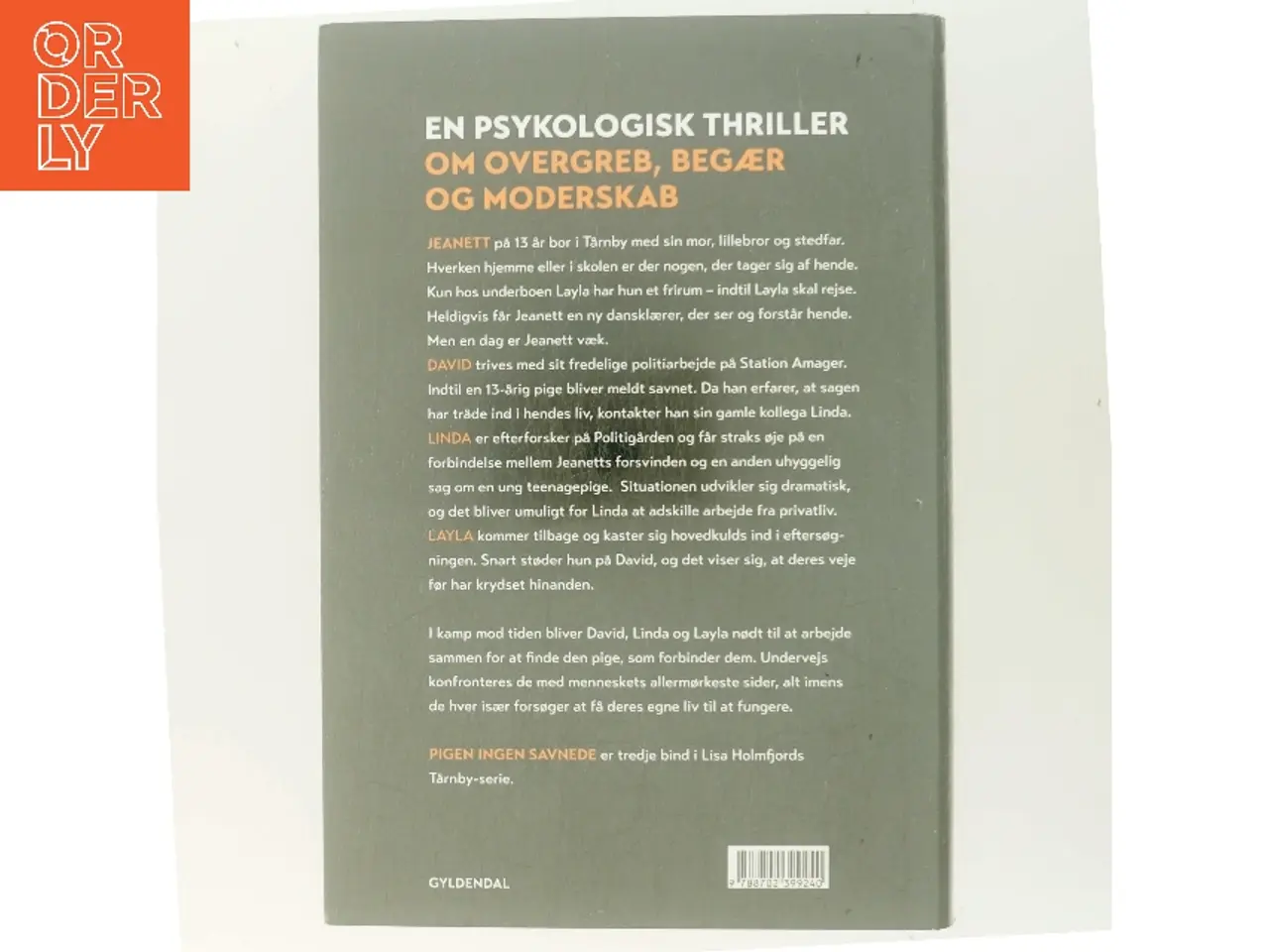 Billede 3 - Pigen ingen savnede : thriller af Lisa Holmfjord (Bog)