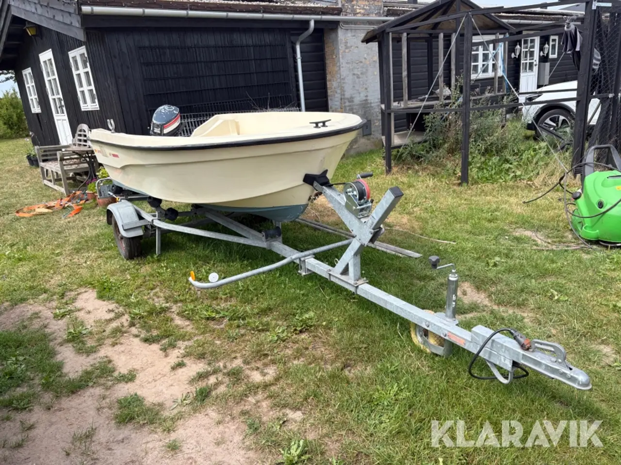Billede 5 - Båd med trailer og motor Micro Fun