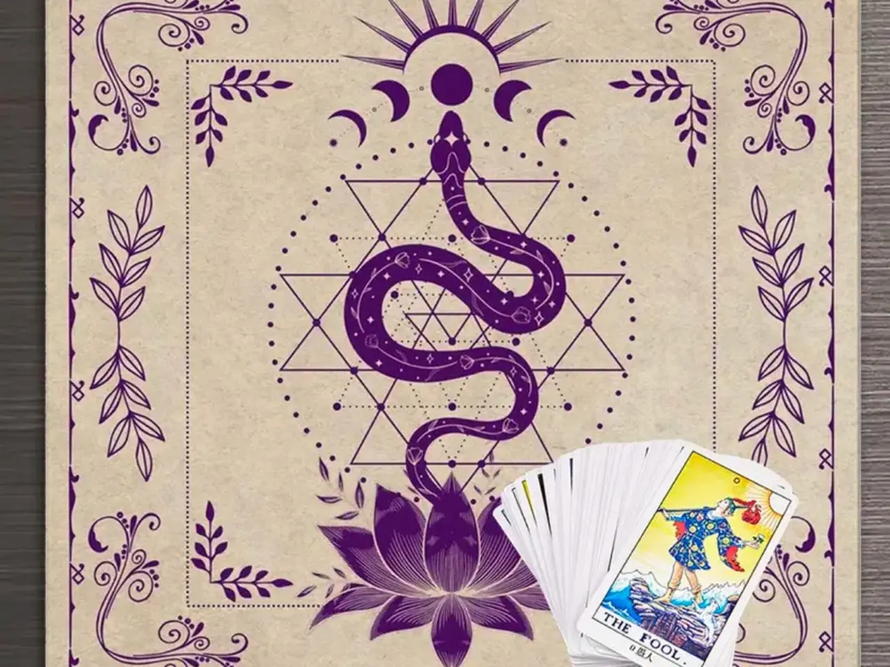 Billede 4 - The Bones Arcana tarotkort, 78 kort (ubrugt)