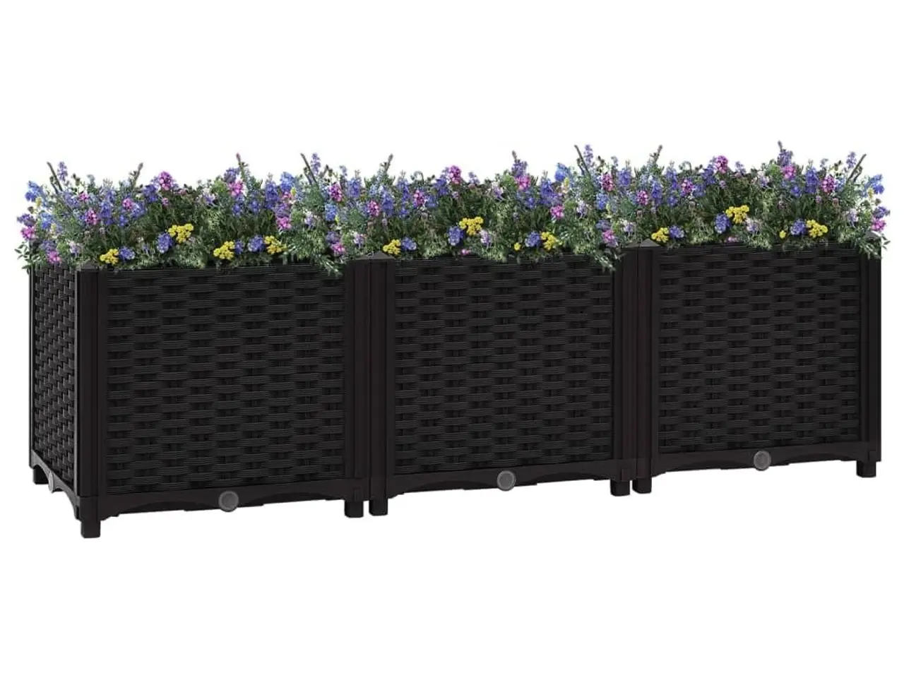 Billede 1 - Højbed 120x40x38 cm polypropylen