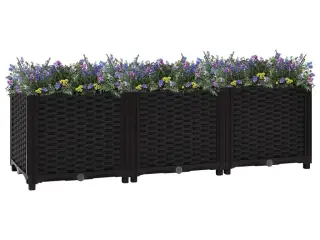 Højbed 120x40x38 cm polypropylen
