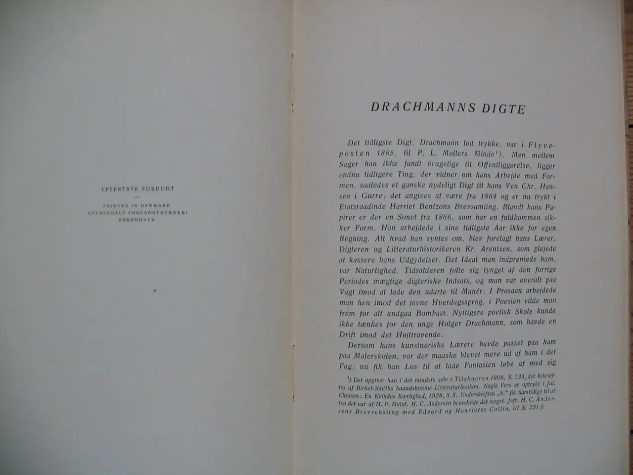 Billede 2 - Mindebogen 15 Digte af Holger Drachmann
