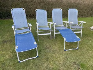 Campingstole aluminium lette og stærke
