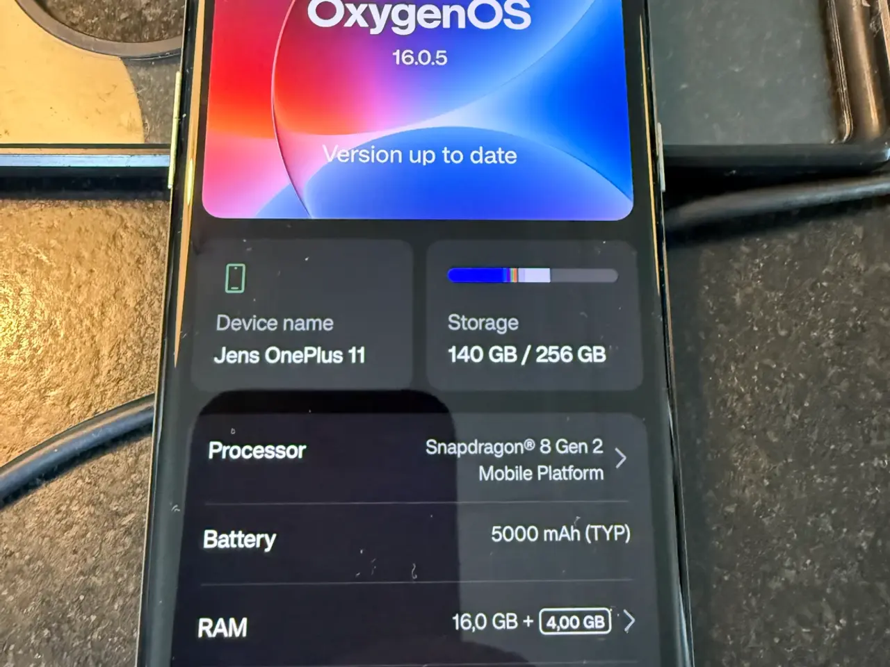 Billede 1 - OnePlus 11 256GB - super telefon