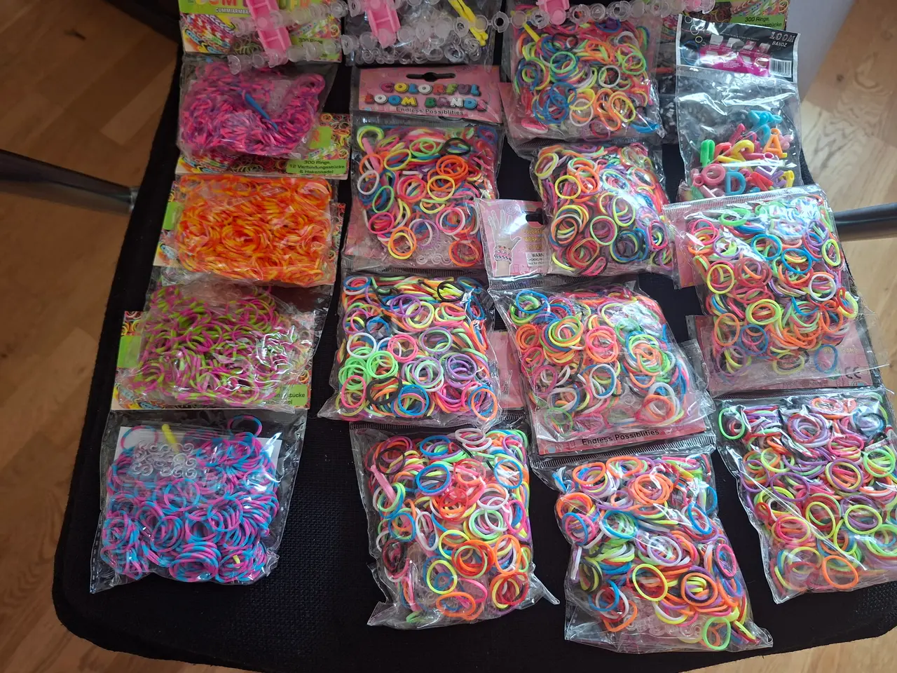 Billede 1 - Craze Loops elastikker med holder  