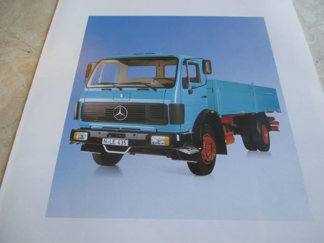 Billede 2 - Tekniske data Mercedes 1417 C