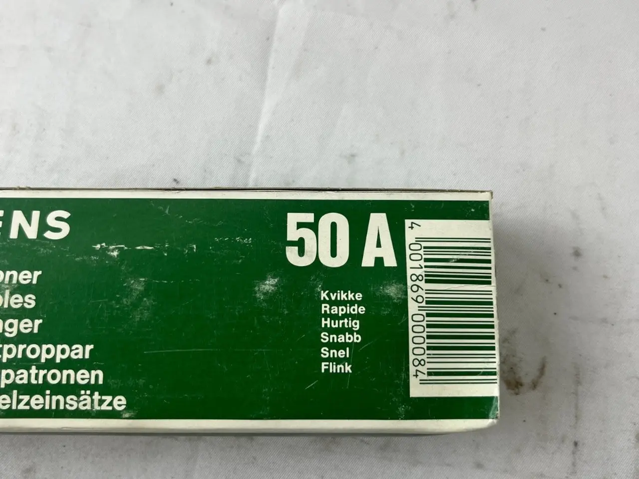 Billede 7 - Siemens 5SB3 950‑1 Diazed 50A Quick‑Acting DIII Of