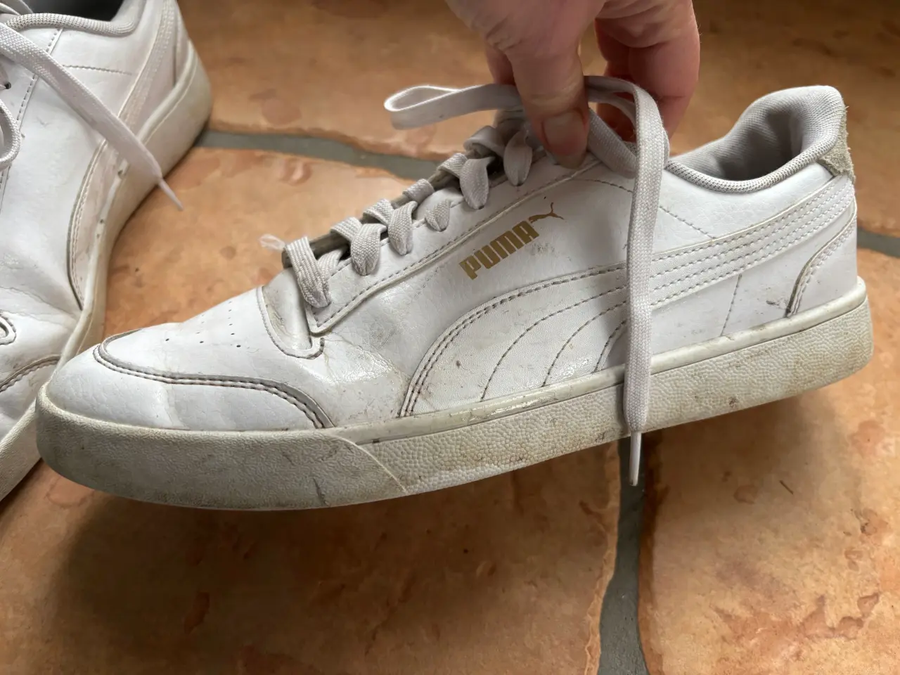 Billede 5 - Puma sneakers str. 44 hvid