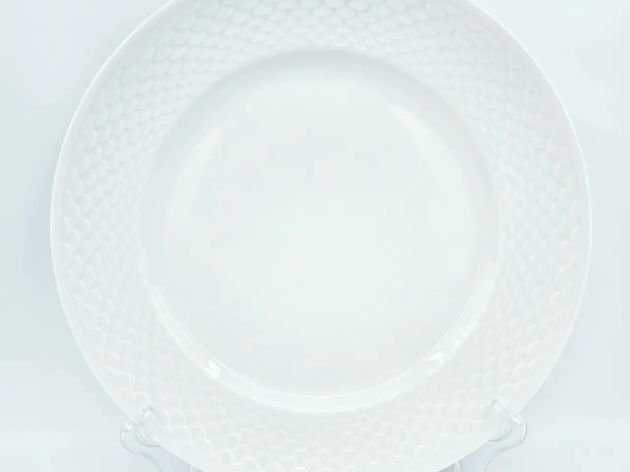 Billede 1 - Hvid Elegance Dækketallerken nr. 248. sortering 2
