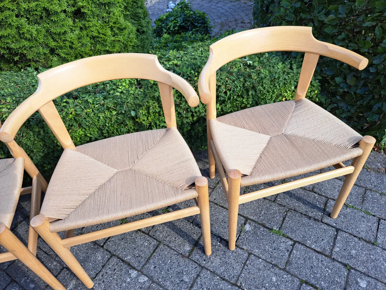 Billede 6 - Wegner stol PP68, af lakeret ask