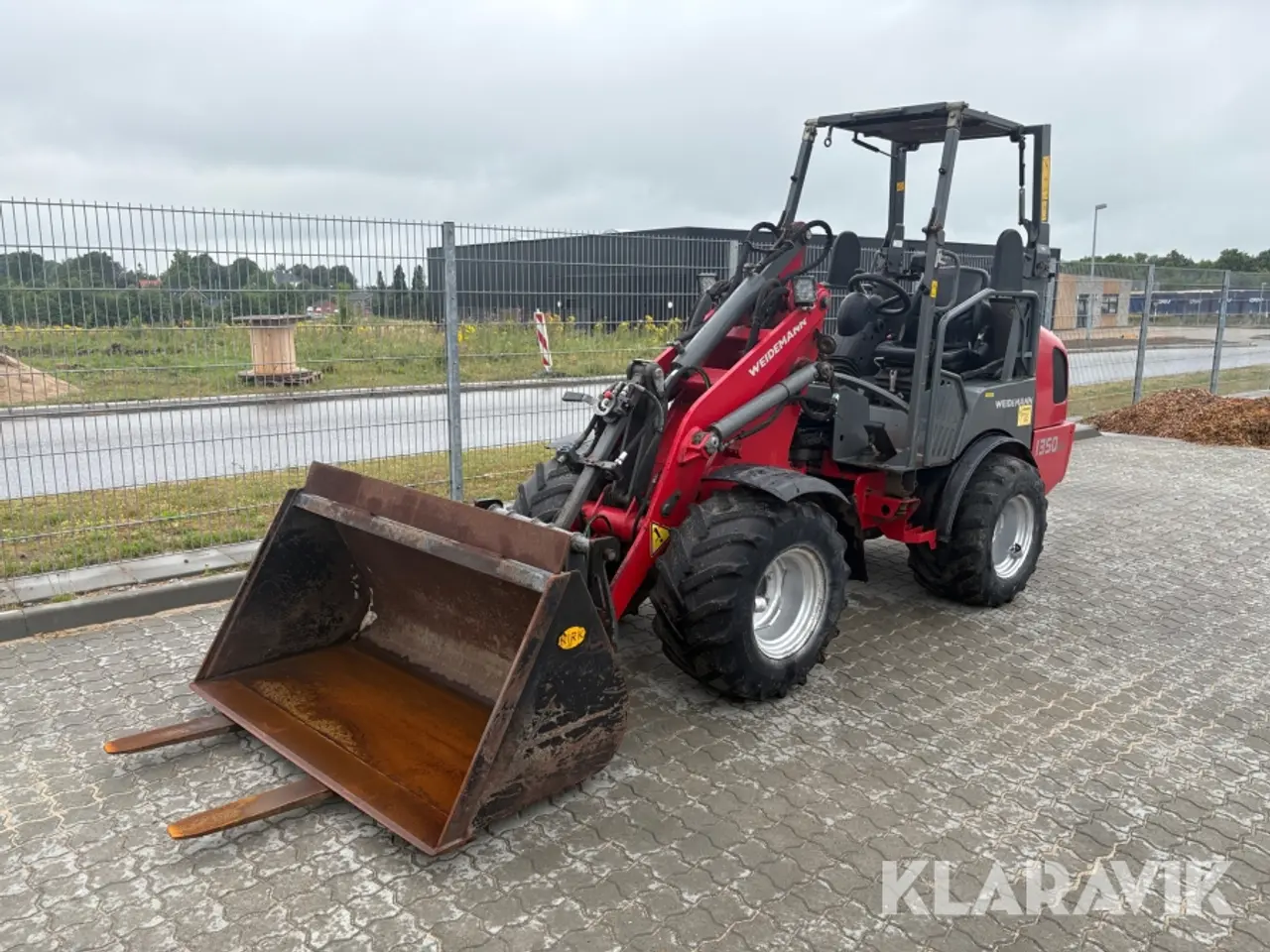 Billede 1 - Minilæsser Weidemann 1350 CX45 med tilbehør
