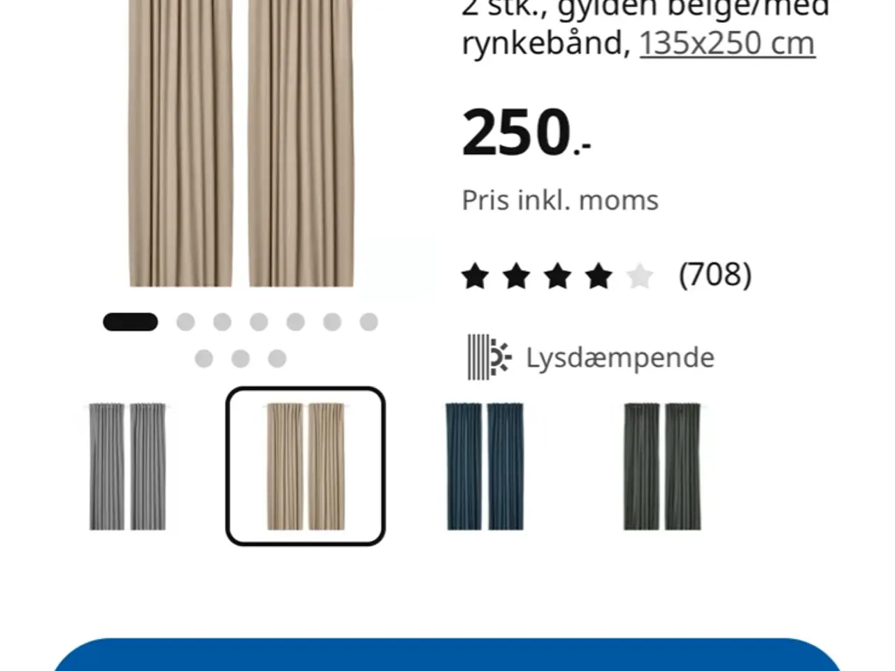 Billede 1 - Gardiner