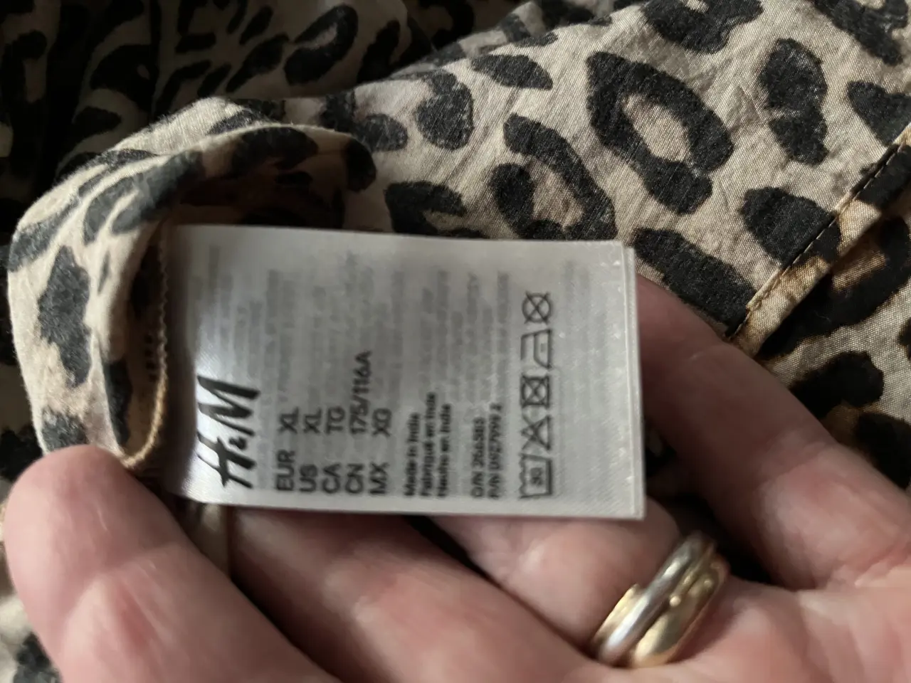 Billede 6 - Kjole, leopard str XL