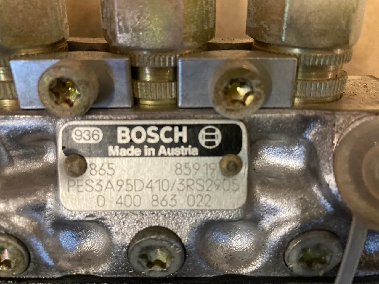 Billede 3 - Bosch Brændstofpumpe ( Deutz )