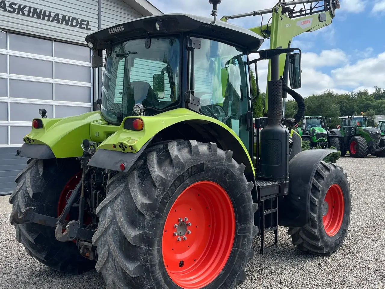Billede 12 - CLAAS Arion 610 Med frontlæsser
