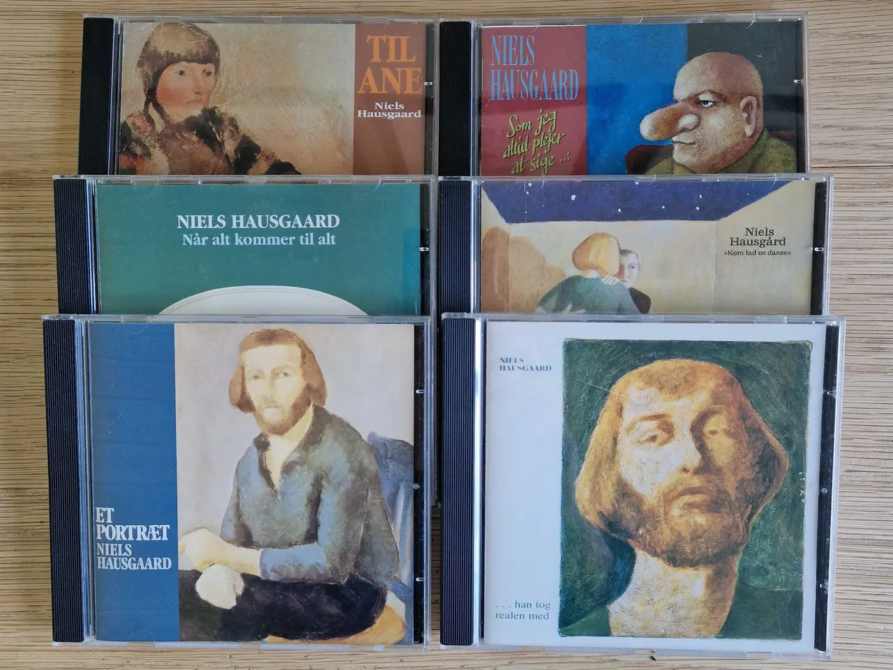 Billede 1 - Niels Hausgaard CD'ere 6 stk.
