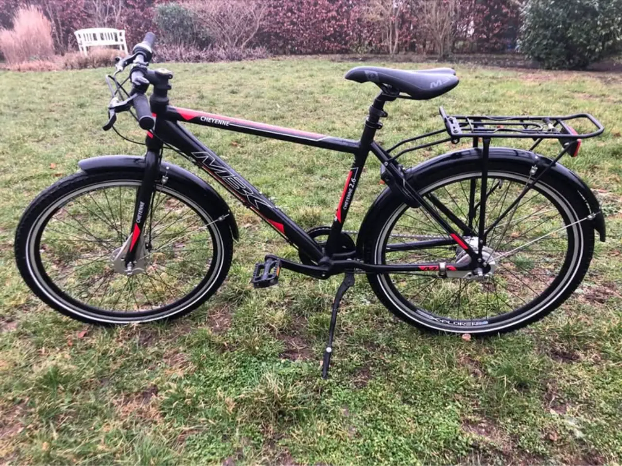 Billede 1 - Citybike MBK Cheyenne i sort/rød