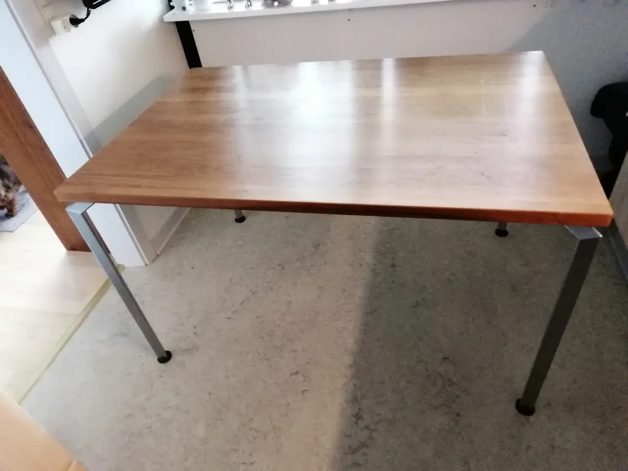 Billede 6 - Massiv valnøddebord 120 cm og 2 på 50 cm hver