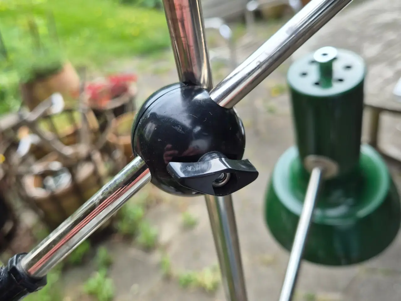 Billede 8 - Gulvlampe med to grønne spot