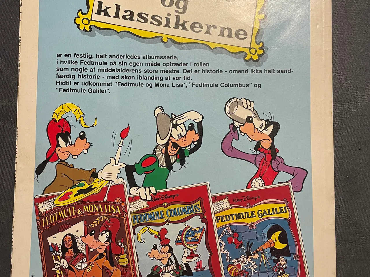 Billede 3 - Walt Disney’s Fedtmule og klassikerne album