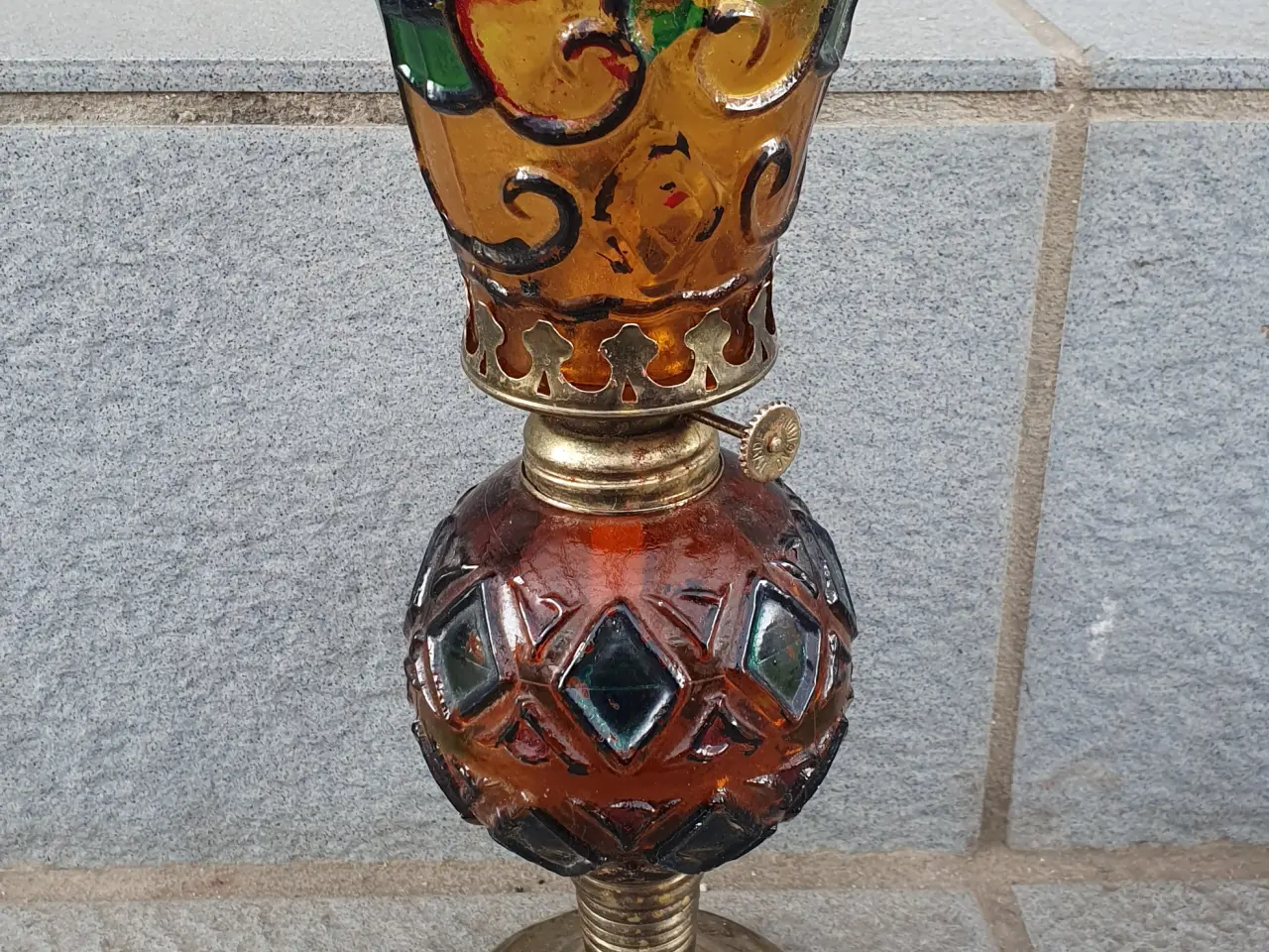Billede 1 - Petroleum lampe ældre