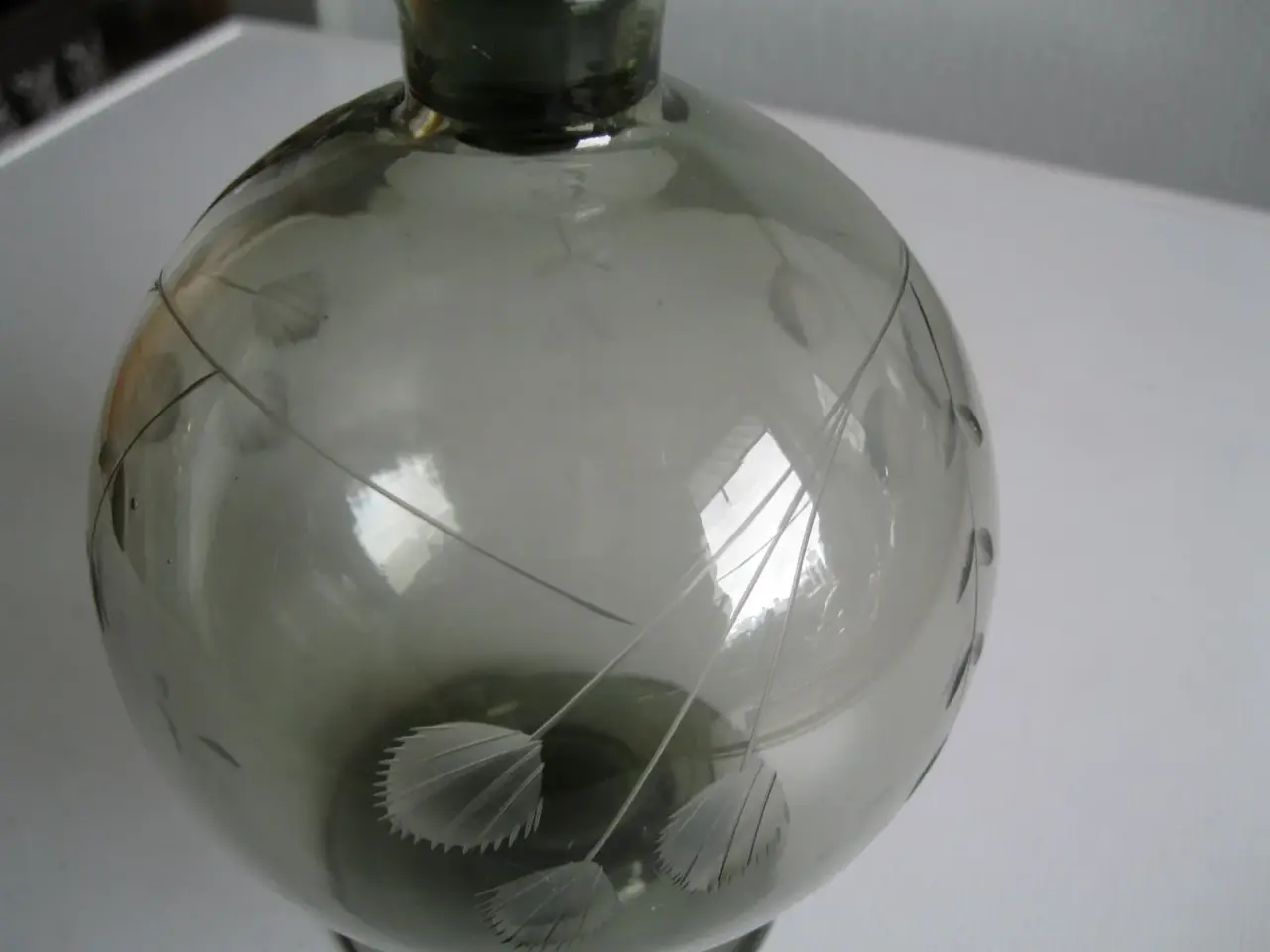 Billede 2 - Glaskaraffel Art Deco