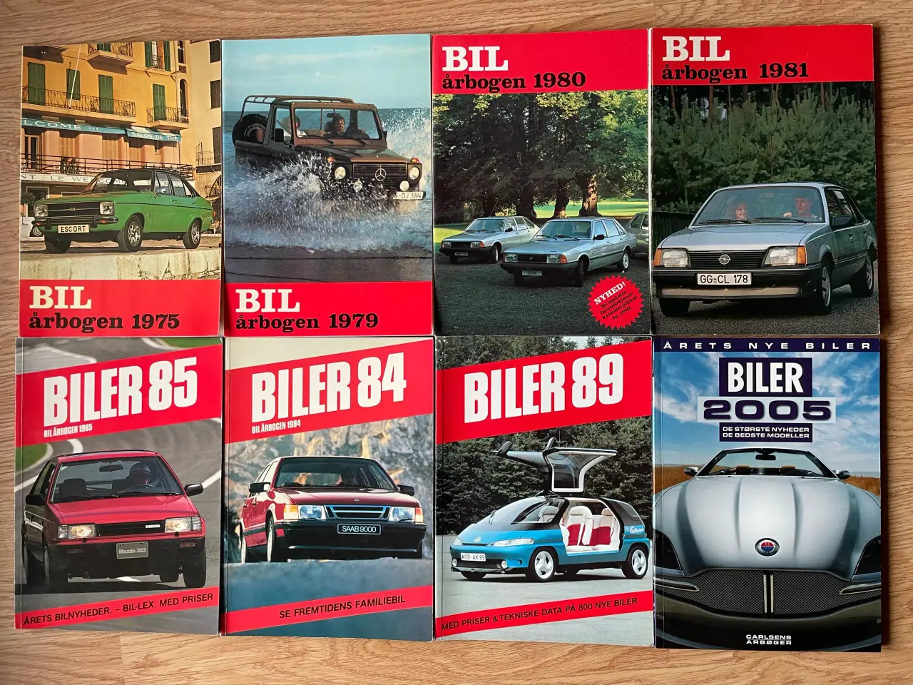 Billede 1 - Bil årbogen 1975 til 1989