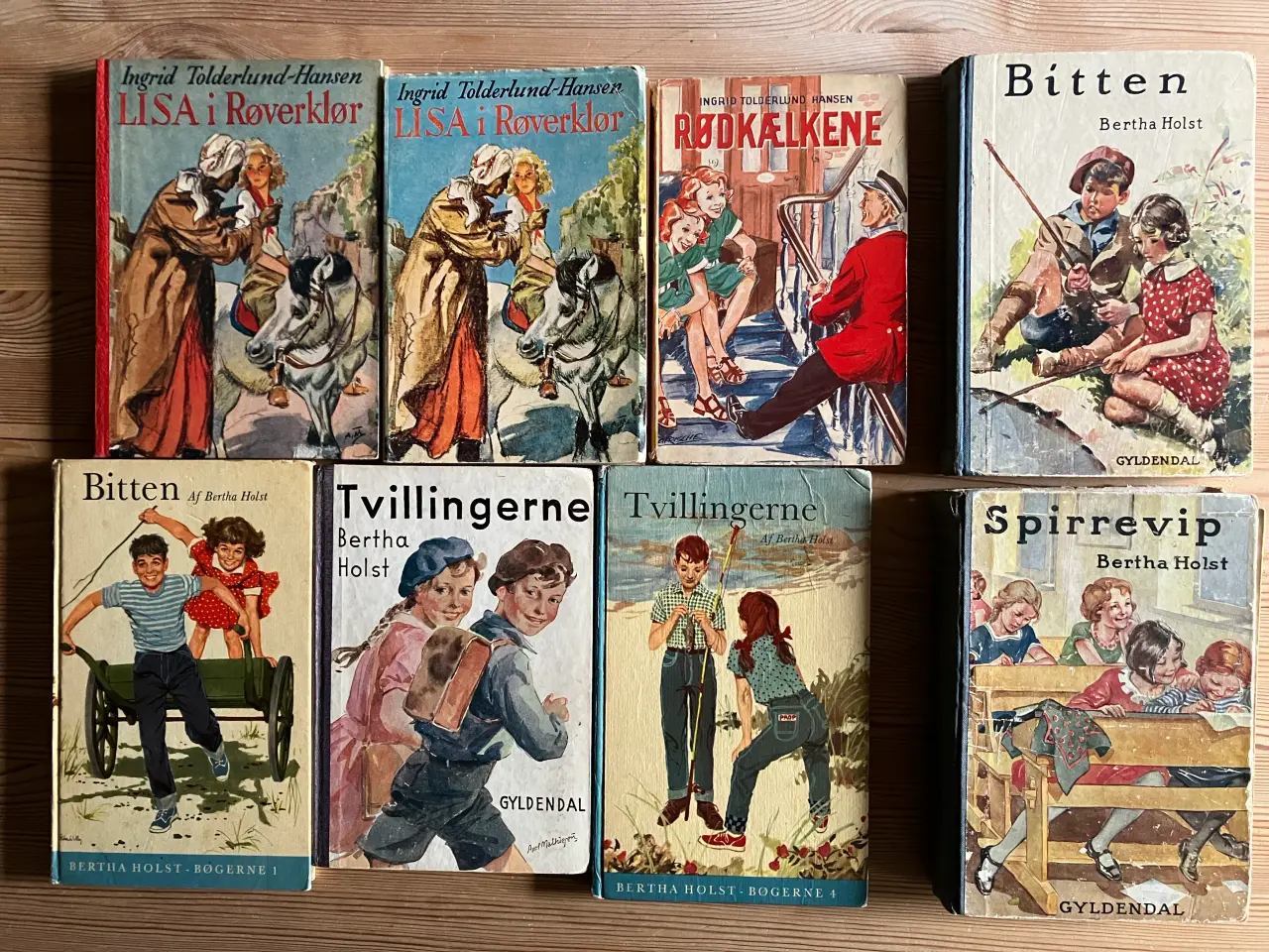 Billede 1 - Gamle pige ungdomsbøger, 48 stk.