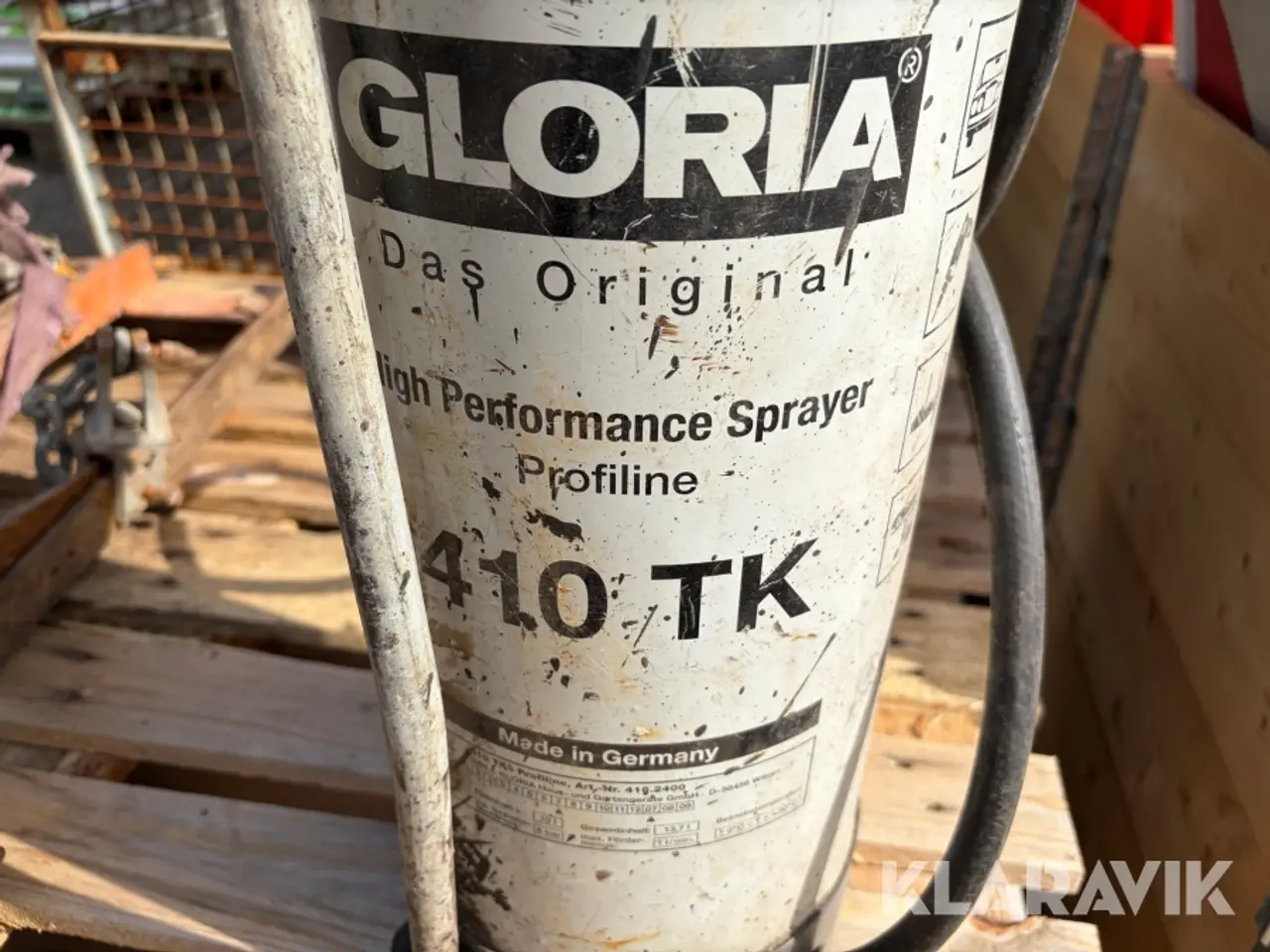 Billede 9 - Sprøjter GLORIA 405 TK og 410 TK - 2 styks