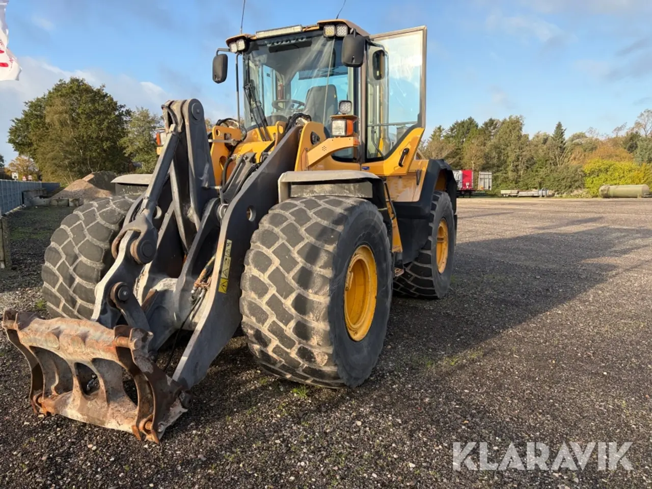 Billede 1 - Gummiged Volvo L120g