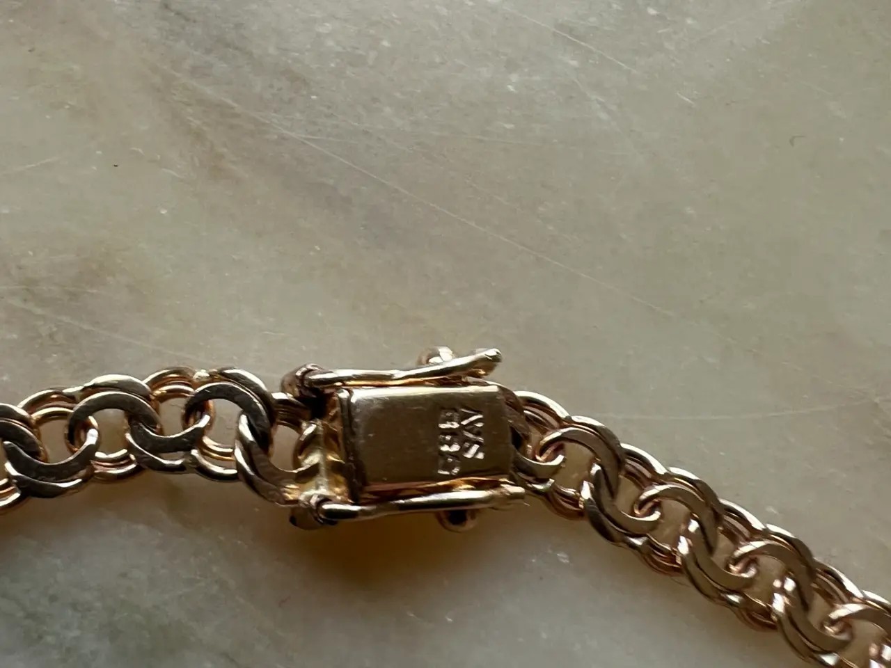 Billede 3 - Vintage 14K Bismark halskæde