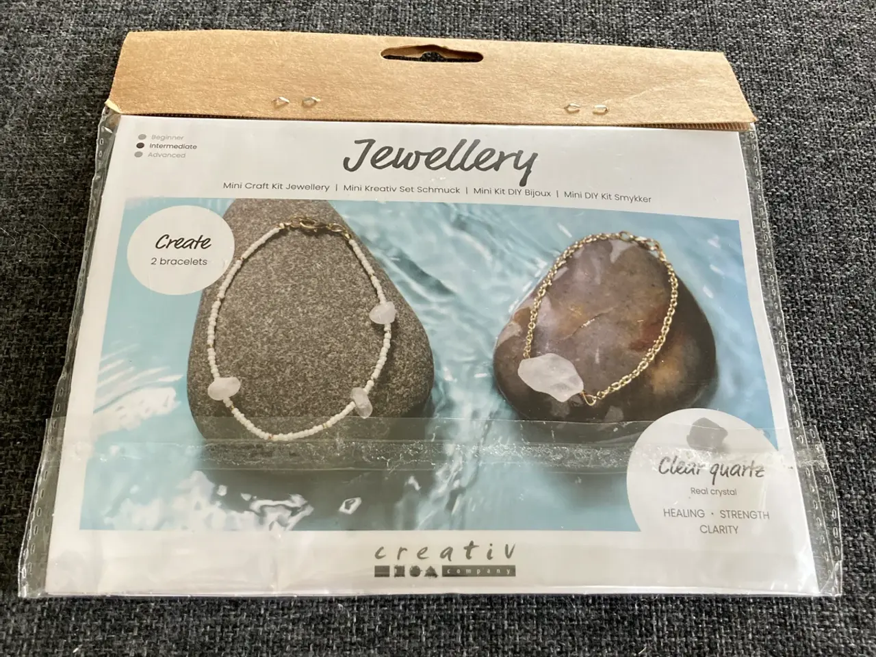 Billede 1 - DIY smykkesæt - 2 armbånd