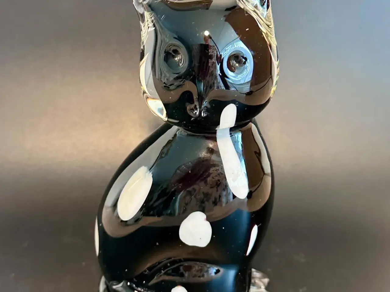 Billede 8 - Søde håndlavede glaskatte i kunstglas.