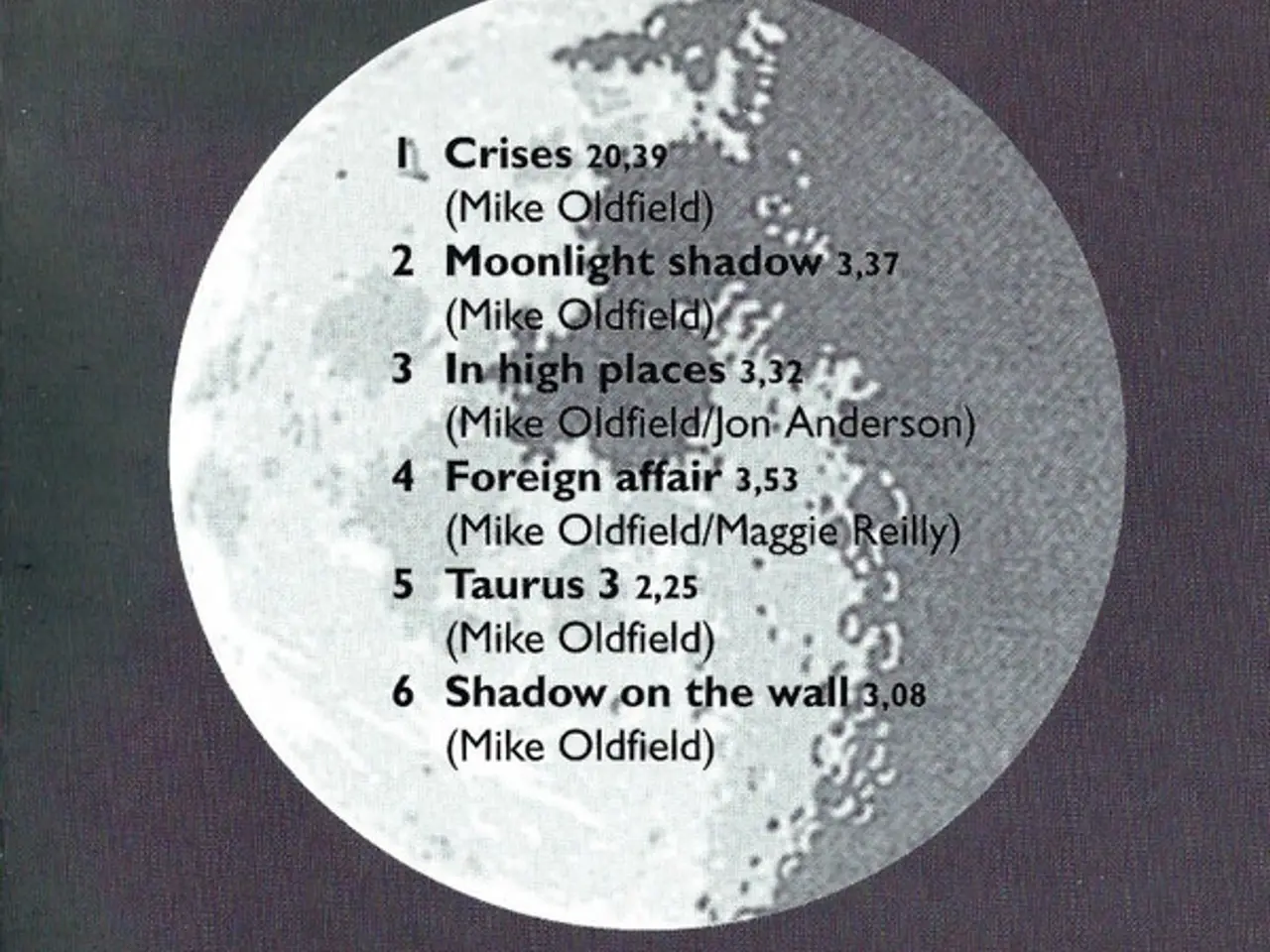 Billede 10 - Mike Oldfield – Crises – CD
