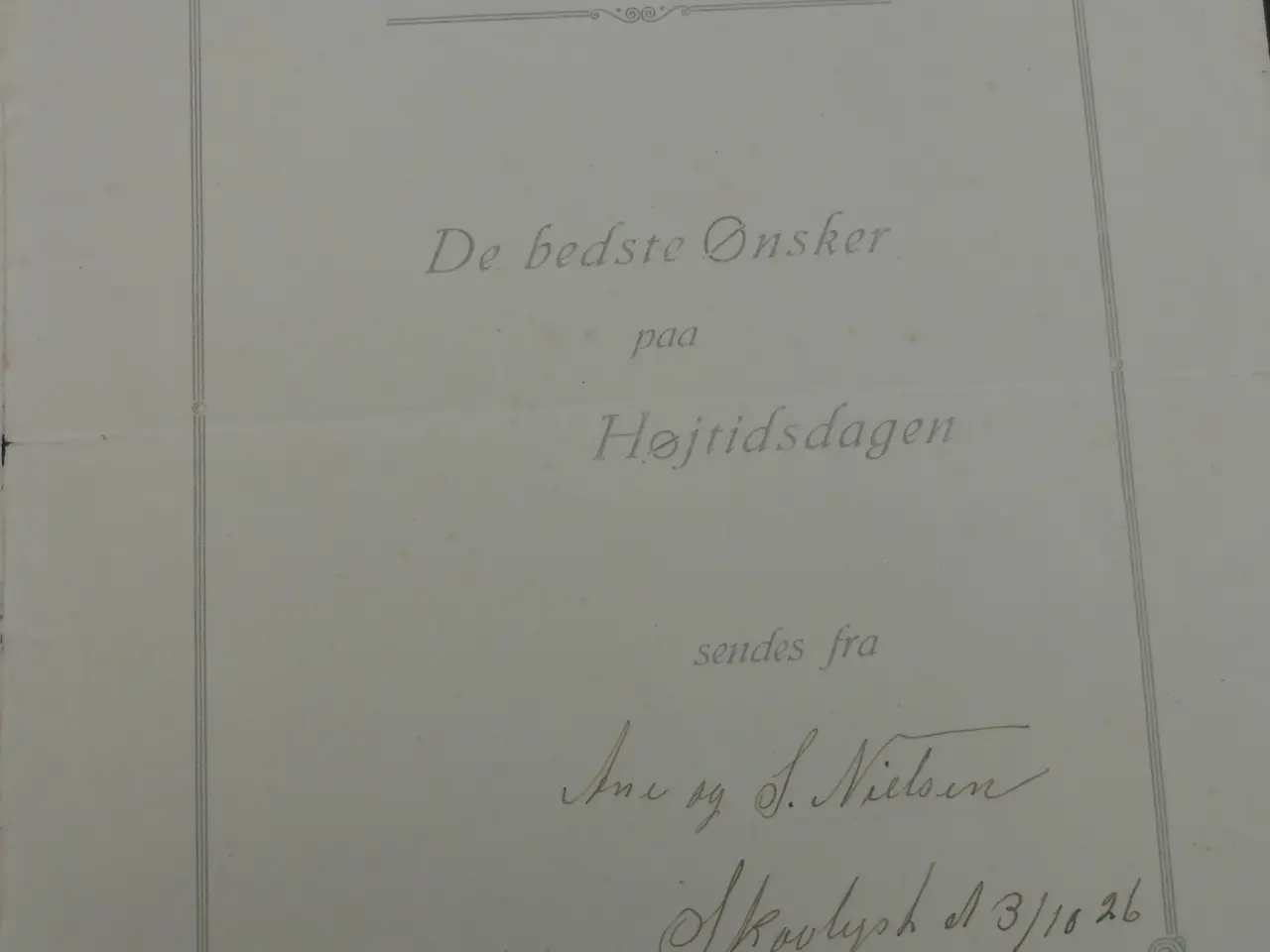 Billede 6 - Et Bryllups Telegram til kun 1kr.