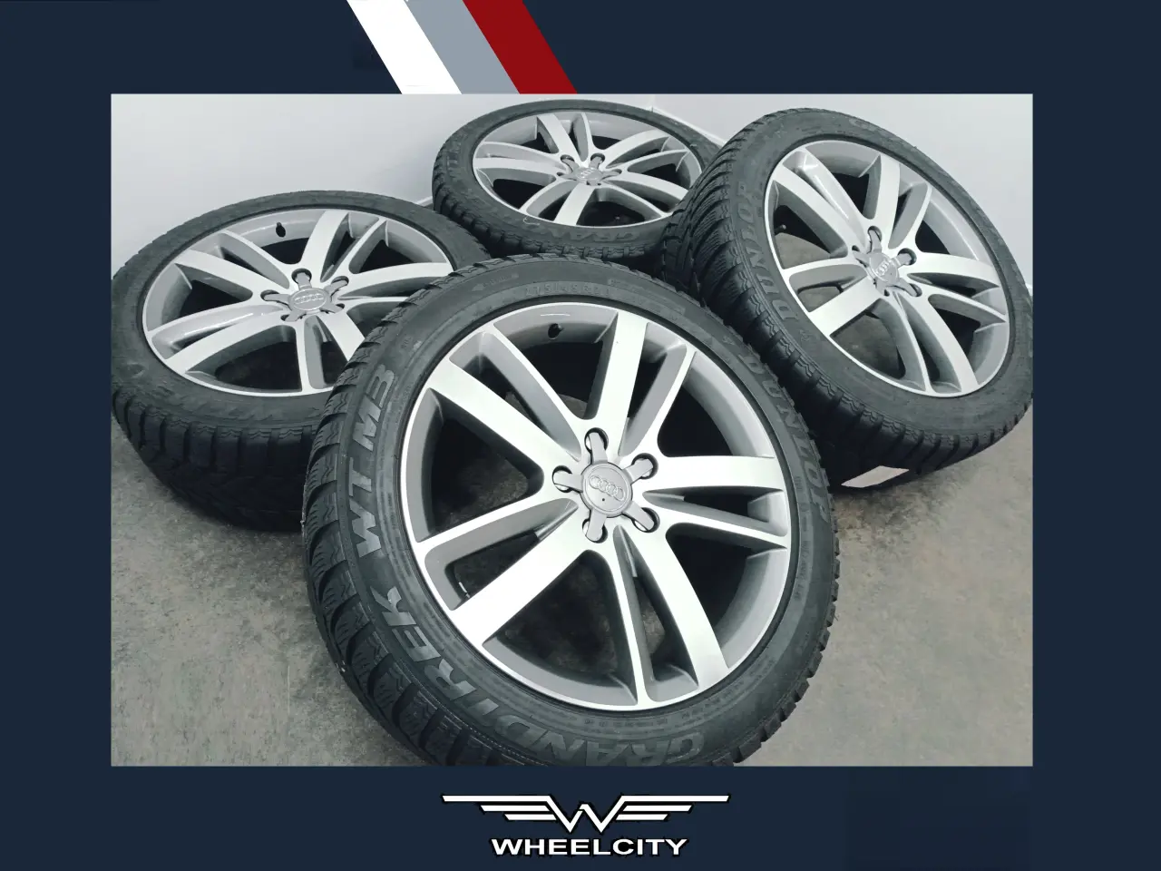 Billede 1 - 5x130 20" ET60 AUDI Q7 vinterhjul