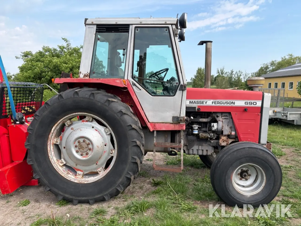 Billede 5 - Veterantraktor Massey Ferguson 690