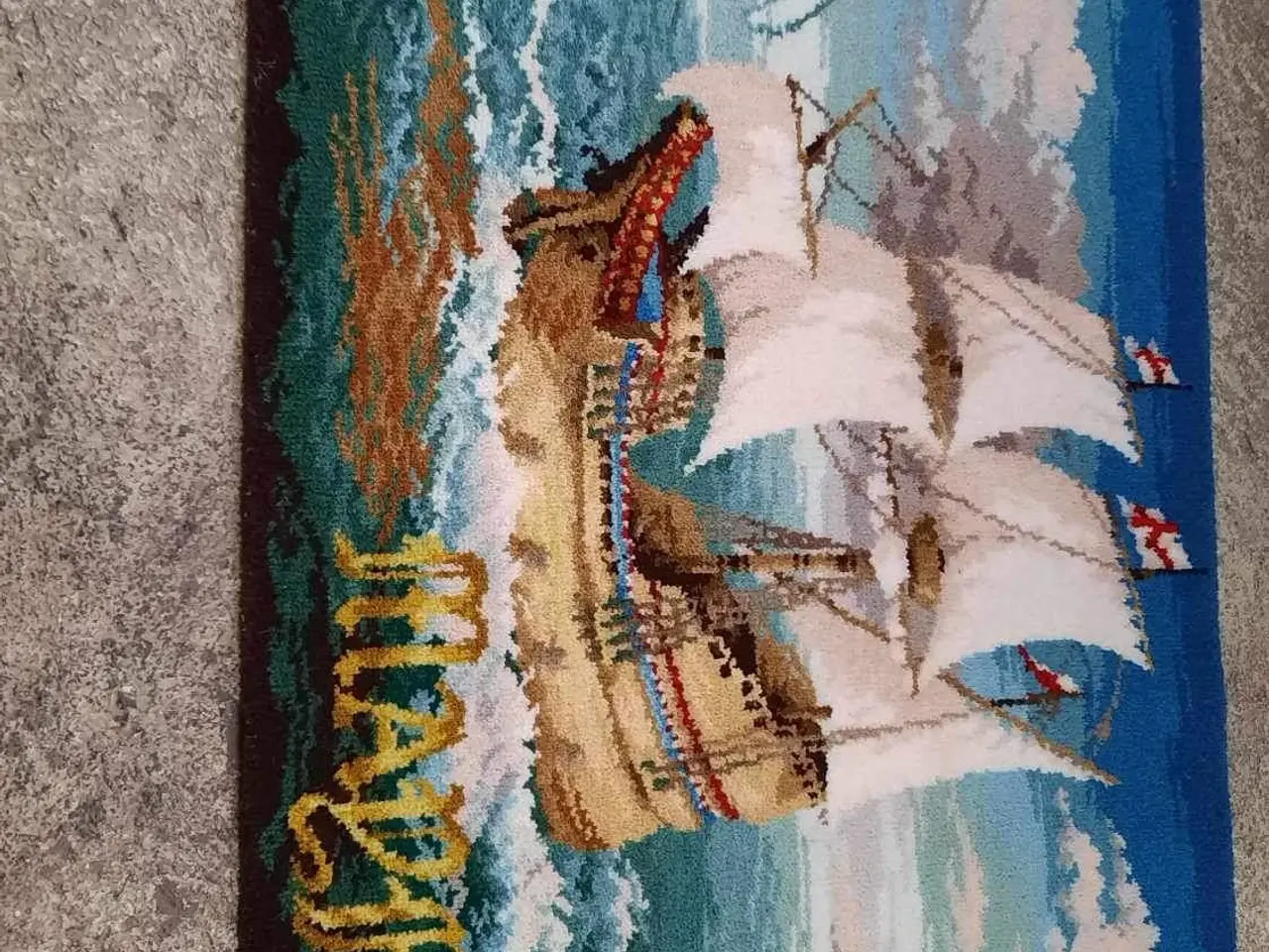 Billede 1 - Rya tæppe, Retro