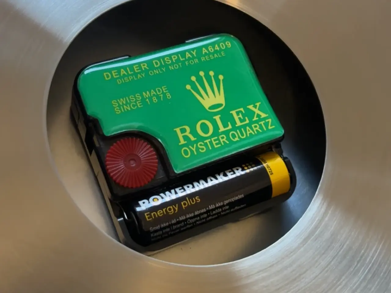 Billede 4 - Rolex vægure (display modeller)