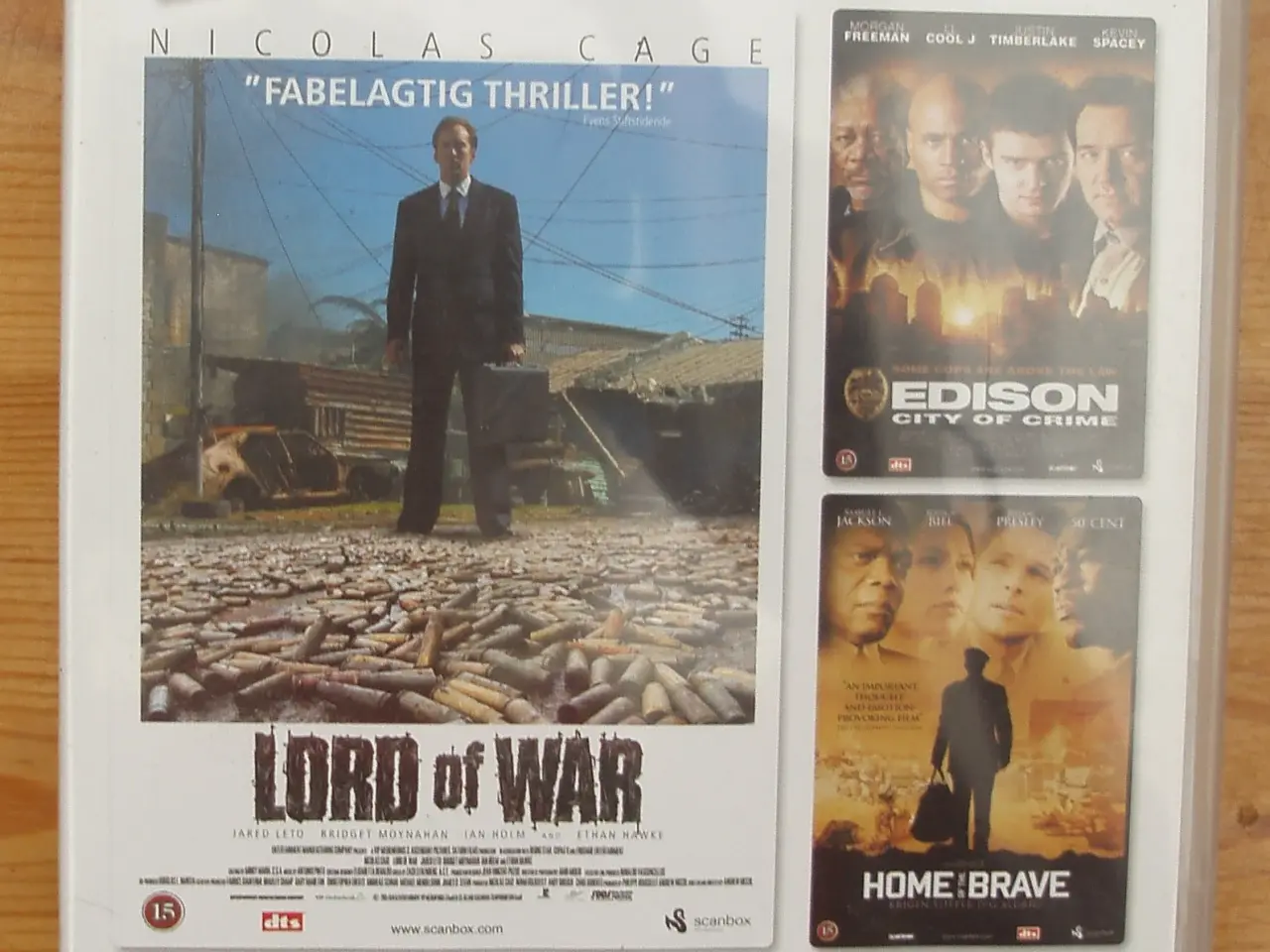 Billede 1 - Film kup, 3 action dvd film i boks
