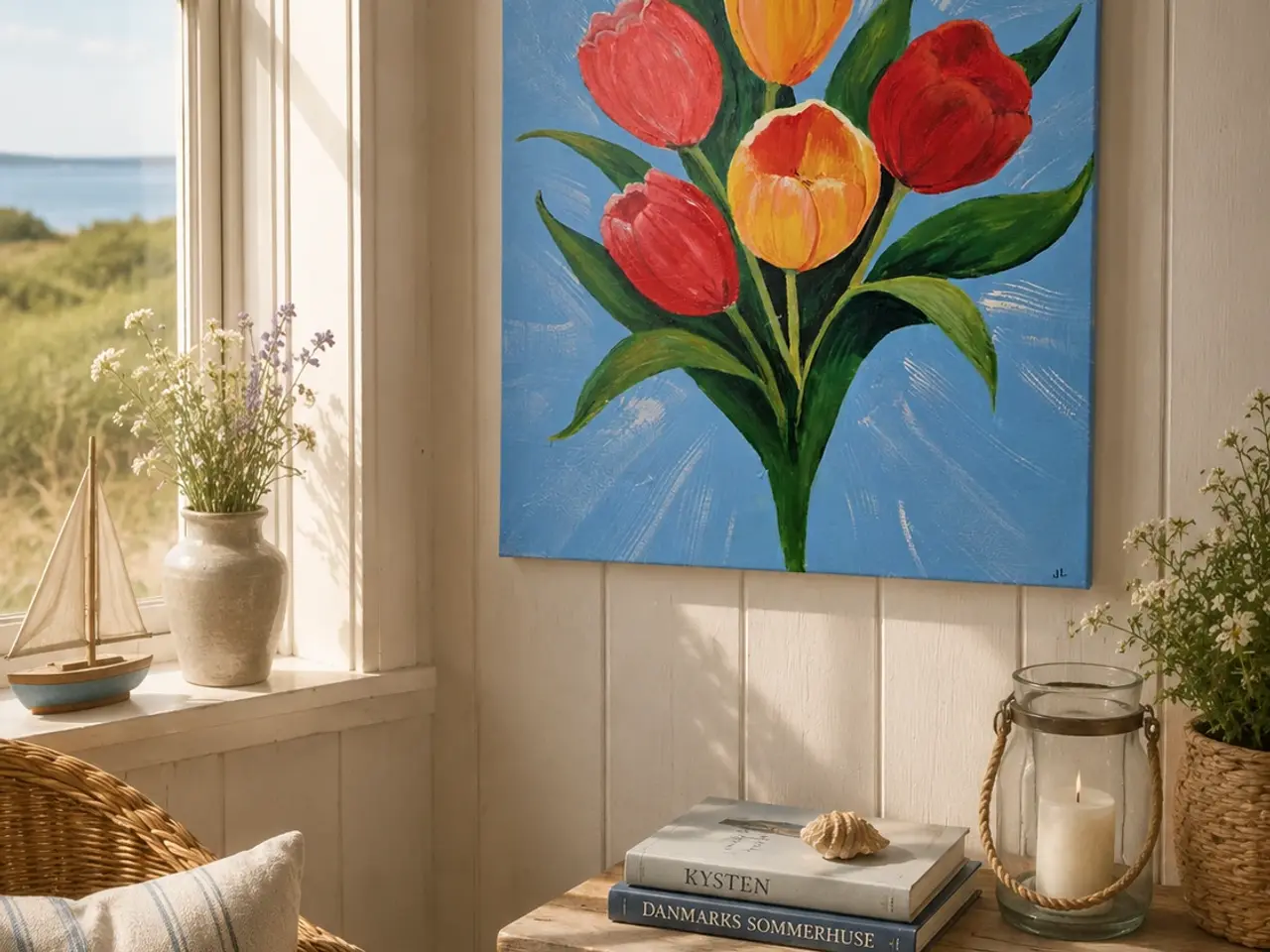 Billede 2 - TULIPANER BUKET