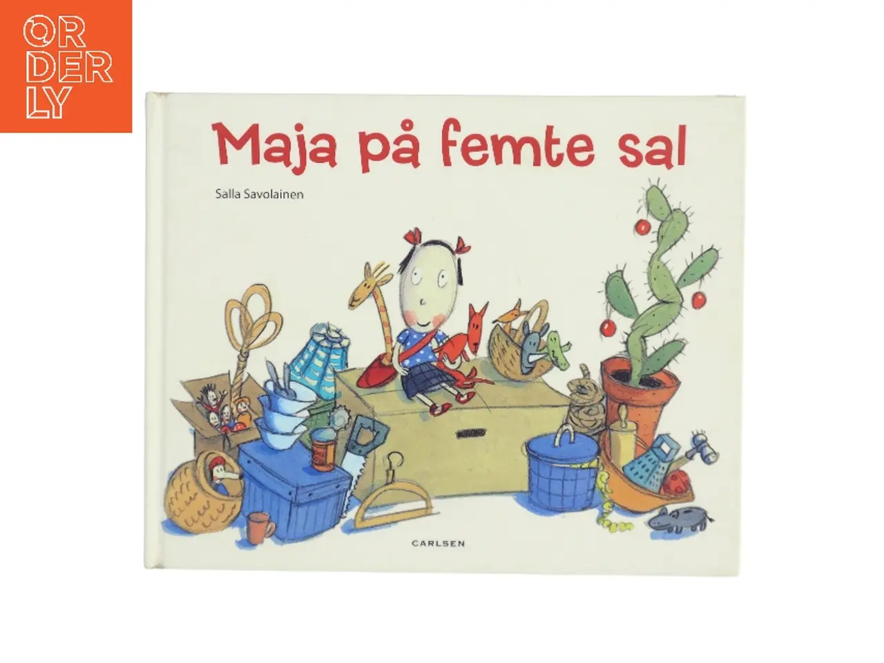 Billede 1 - Maja på femte sal af Salla Savolainen (Bog)