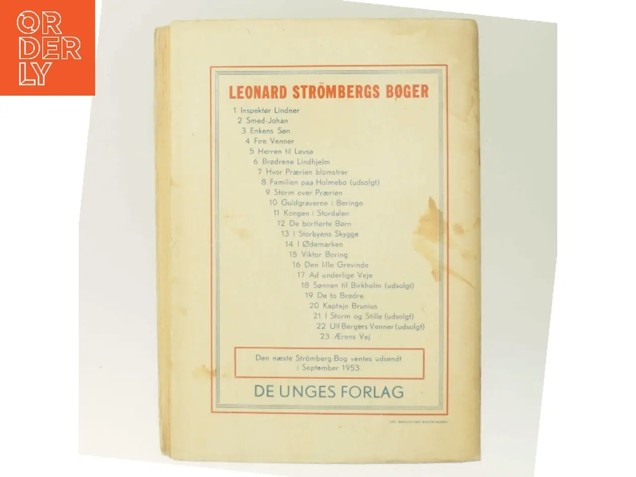 Billede 3 - Ærens Vej af Leonard Strmberg (Bog)