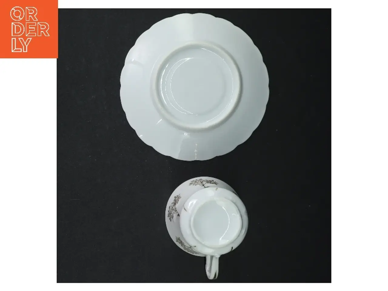 Billede 4 - Porcelæn tekopper med underkopper (str. Ø. 14 cm. h. 7 cm y. 7,5 cm)