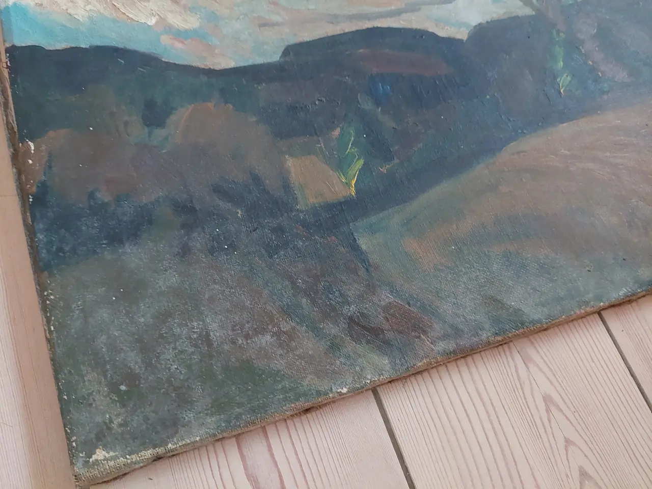 Billede 7 - Ældre Saabye maleri (43 x 70cm)