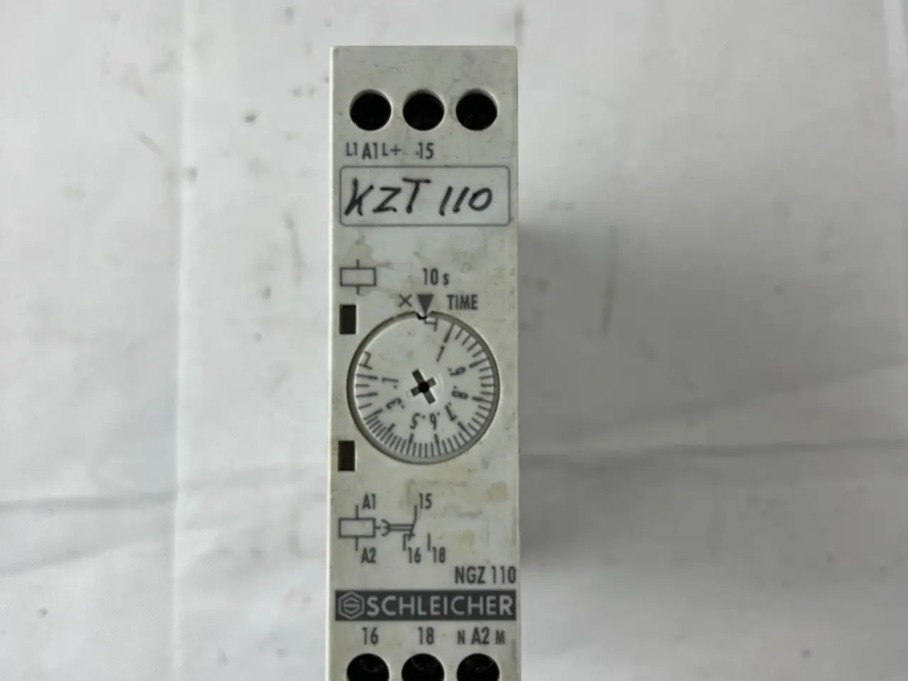 Billede 2 - Schleicher NGZ 110 Time relæ 0.5–10s 230–240V AC